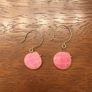 Pink earrings